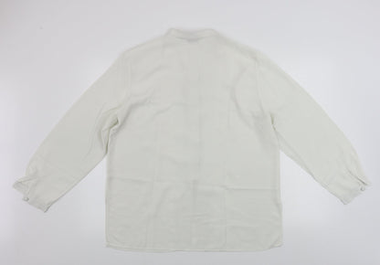 JFW Womens Beige   Basic Blouse Size 16