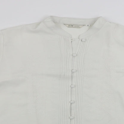 JFW Womens Beige   Basic Blouse Size 16
