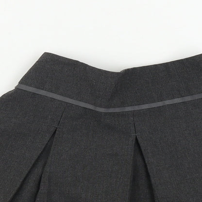 Preloved TU Girls Grey   A-Line Skirt Size 6 Years - Detail