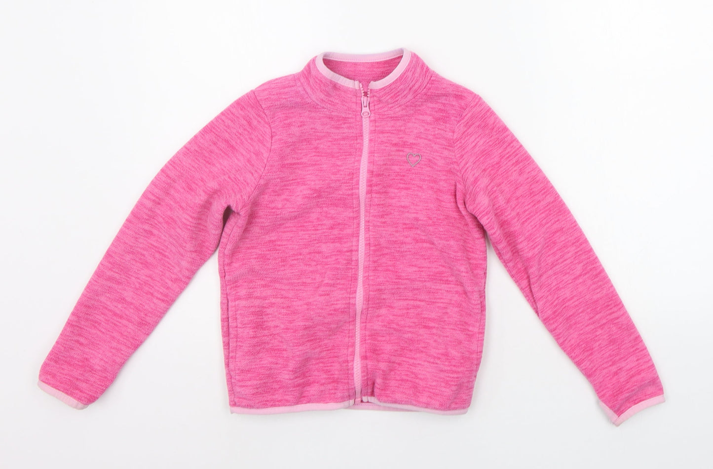 TU Girls Pink   Jacket Coat Size 8 Years  - washable mark