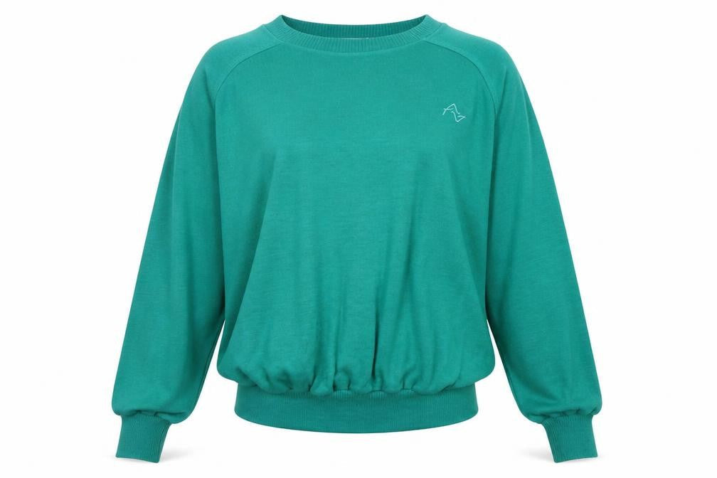 GREENWOODS Womens Green   Pullover Jumper Size M