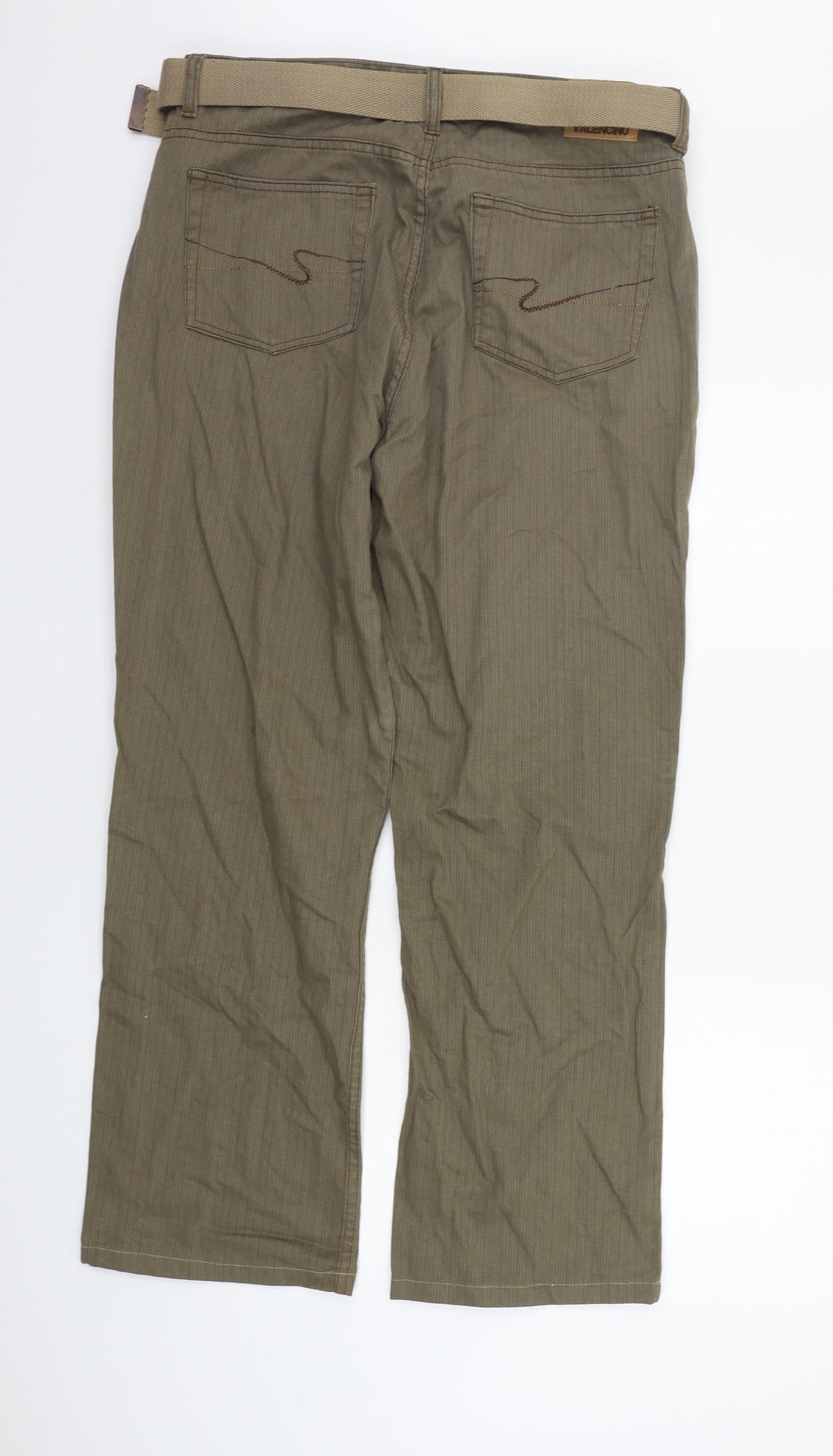 raphael valencino Womens Brown   Trousers  Size 34 in L30 in