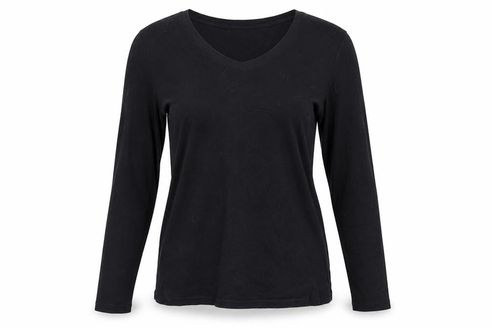 Sonoma Womens Black   Basic T-Shirt Size M