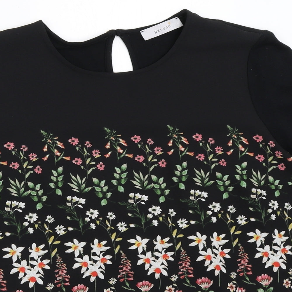 Per Una Womens Black   Basic Blouse Size 12