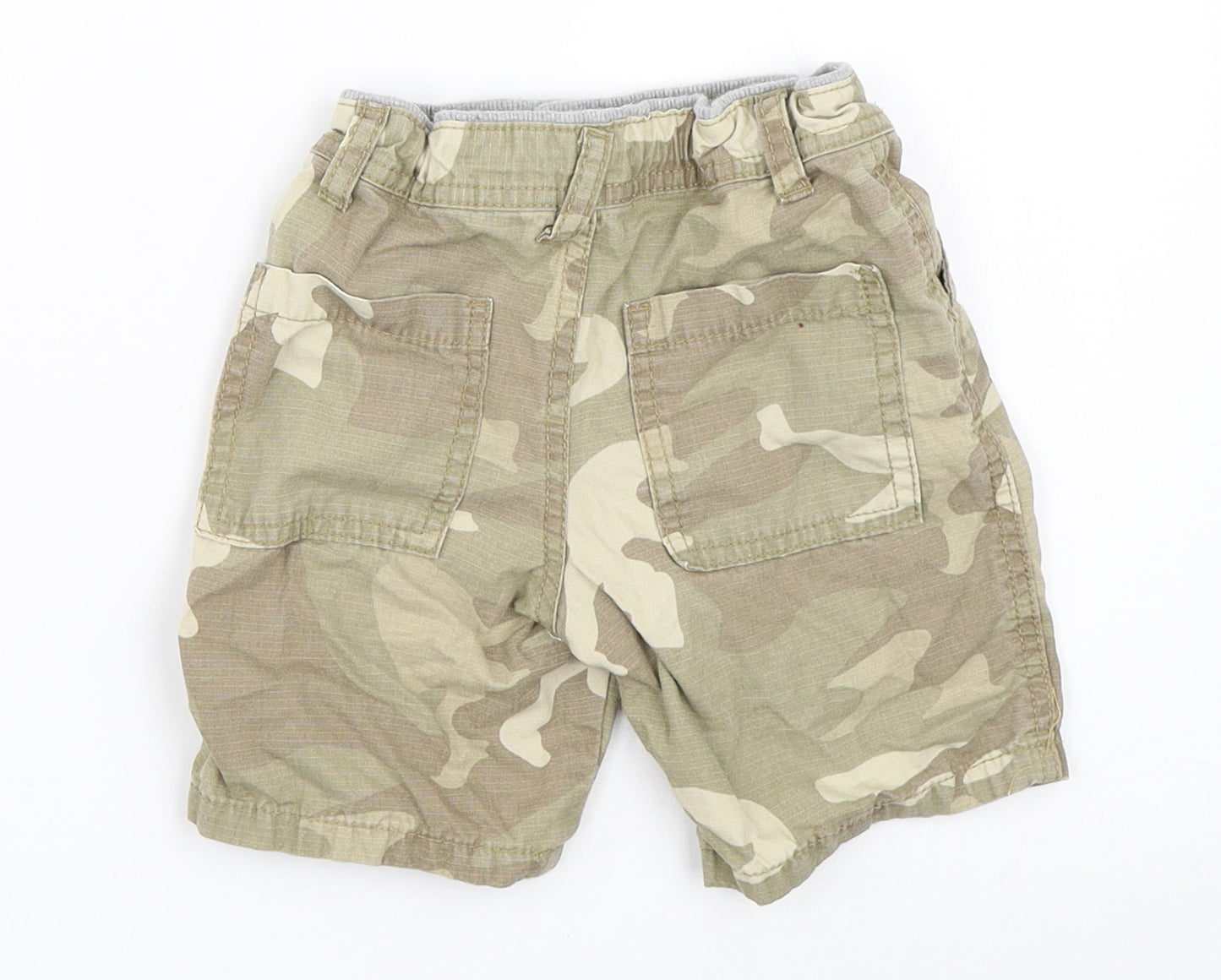 Primark Boys Green Camouflage  Cropped Trousers Size 18-24 Months