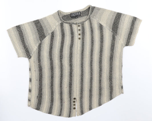 Casamia Womens Beige   Pullover Jumper Size M