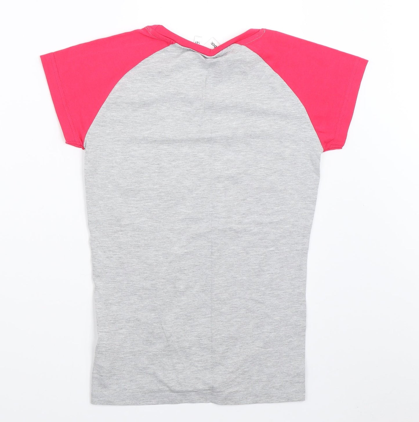 Reebok Girls Grey   Basic T-Shirt Size 14 Years
