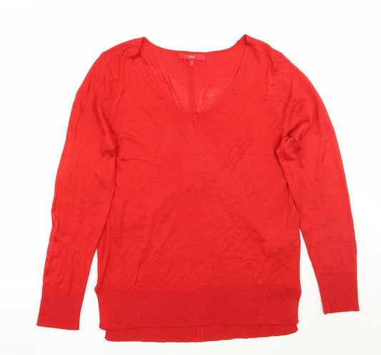 NEXT Womens Red   Pullover Jumper Size 12