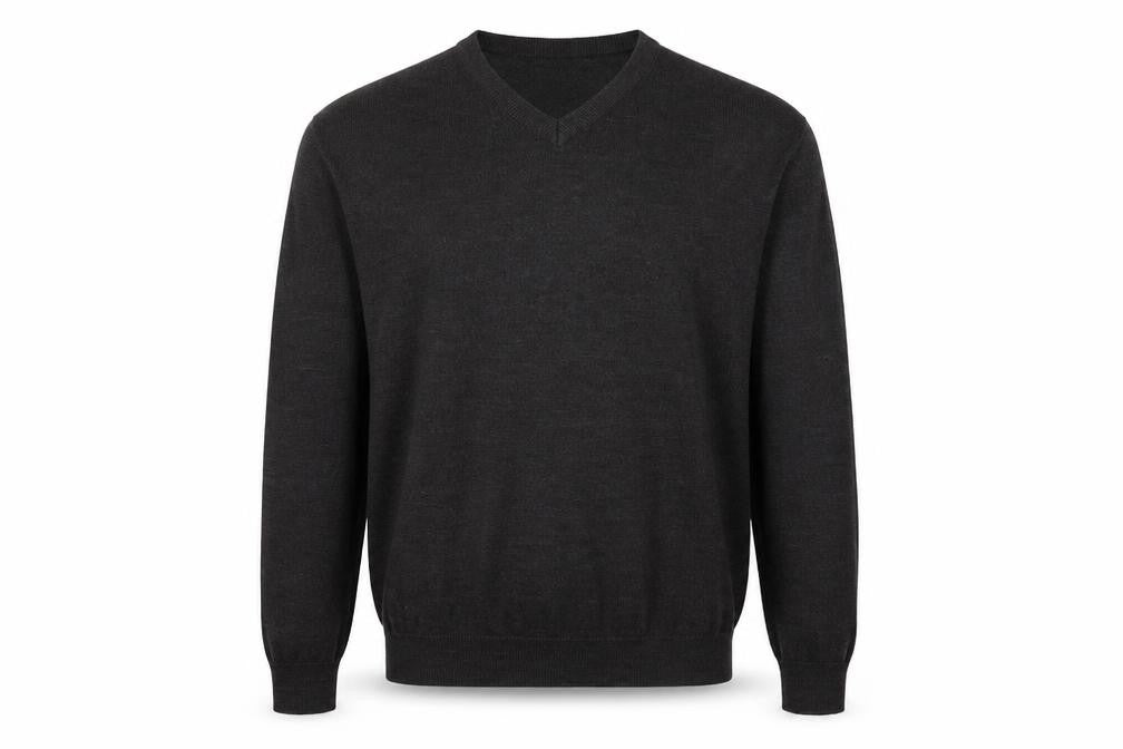 Premier man Mens Black   Pullover Jumper Size L