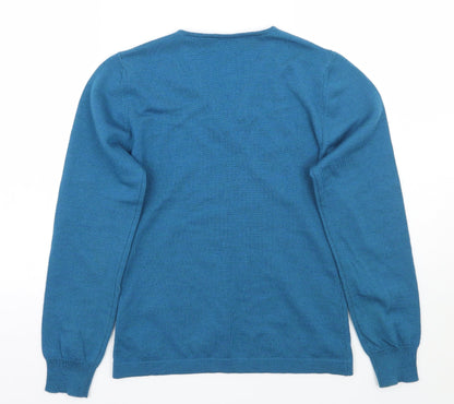 Penny plain Womens Blue   Pullover Jumper Size S