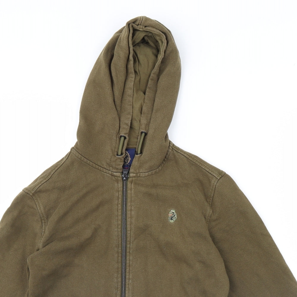 Luke Boys Green   Jacket  Size 12 Years