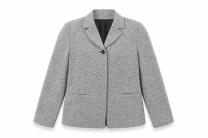 Etam Womens Grey   Jacket  Size 16  - Shoulder Pads