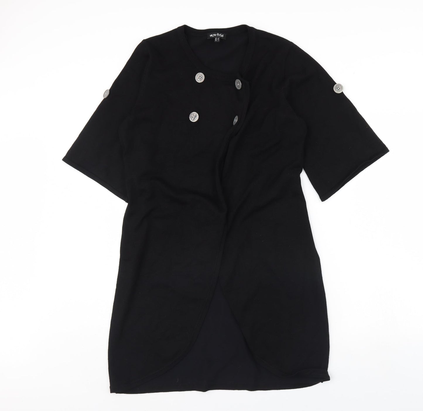 Marbel Womens Black   Jacket  Size M