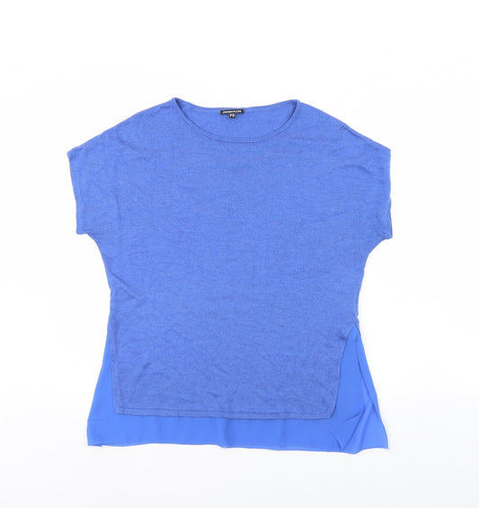 Warehouse Womens Blue   Pullover Jumper Size 10