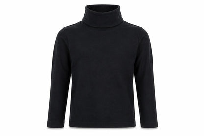 Front view of Anko girls’ black basic blouse, size 4, years