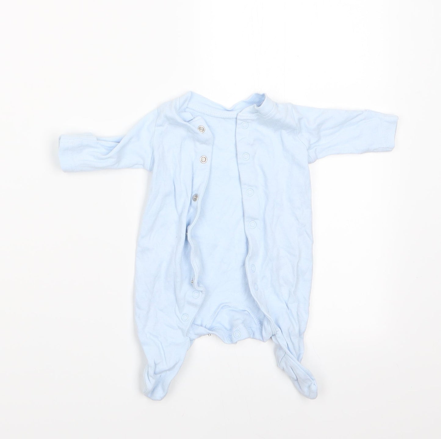 Mothercare Boys Blue   Babygrow One-Piece Size 0-3 Months