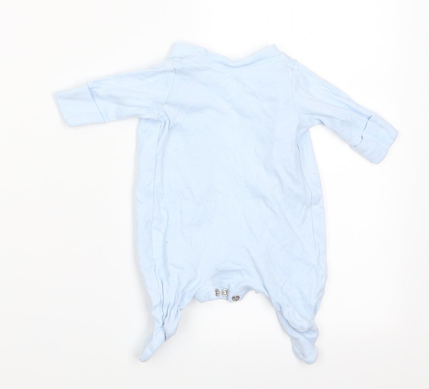 Mothercare Boys Blue   Babygrow One-Piece Size 0-3 Months