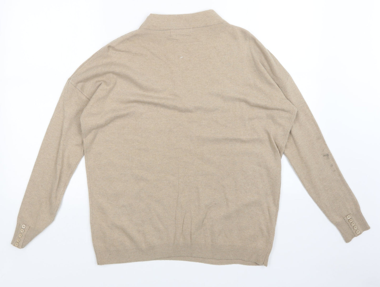 pransa Womens Brown   Pullover Jumper Size S
