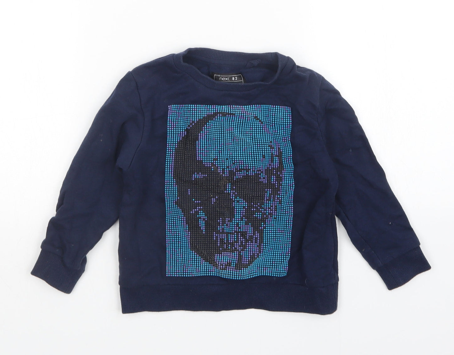 NEXT Boys Black   Pullover Sweatshirt Size 3 Years