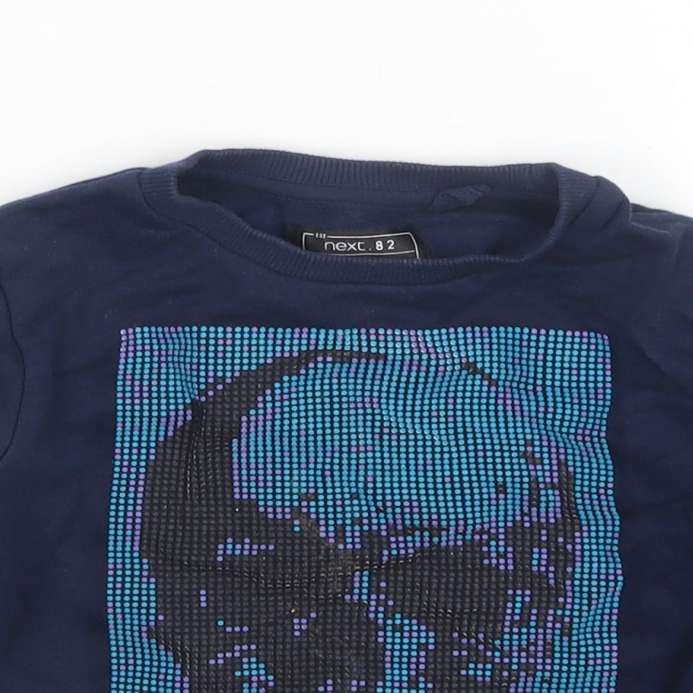 NEXT Boys Black   Pullover Sweatshirt Size 3 Years