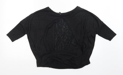 River Island Womens Black   Basic Blouse Size 6