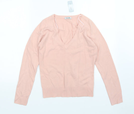 MK one Womens Pink   Pullover Jumper Size S