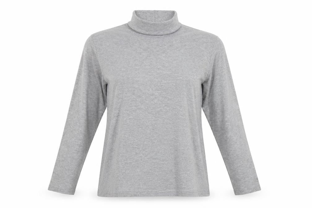 Isle Womens Grey   Basic T-Shirt Size S