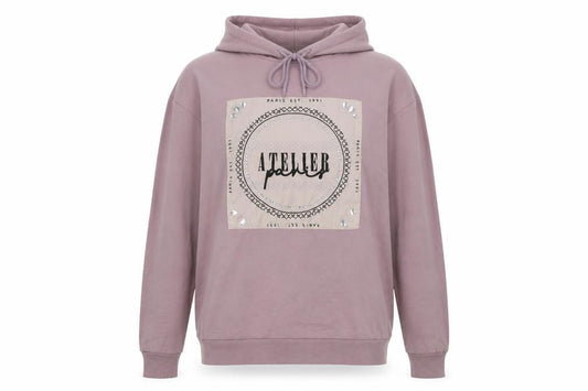 Select Womens Pink   Pullover Hoodie Size S