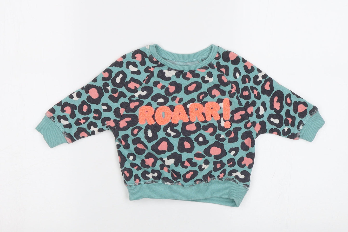 NEXT Baby Green Animal Print  Basic Casual Size 3-6 Months  - Roarr