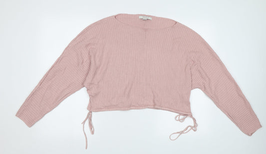 FOREVER 21 Womens Pink   Pullover Sweatshirt Size M