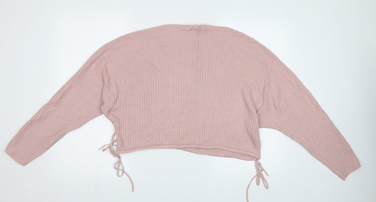 FOREVER 21 Womens Pink   Pullover Sweatshirt Size M