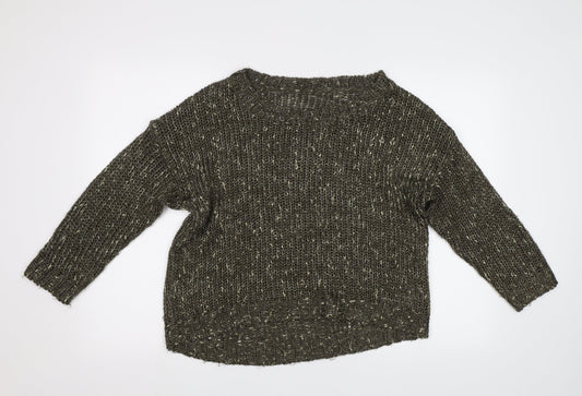 Oasis Womens Green   Pullover Jumper Size M