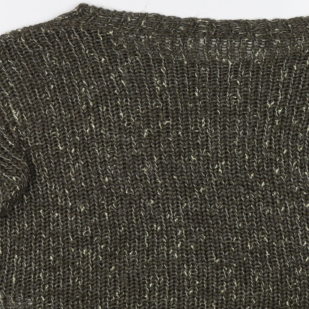 Oasis Womens Green   Pullover Jumper Size M