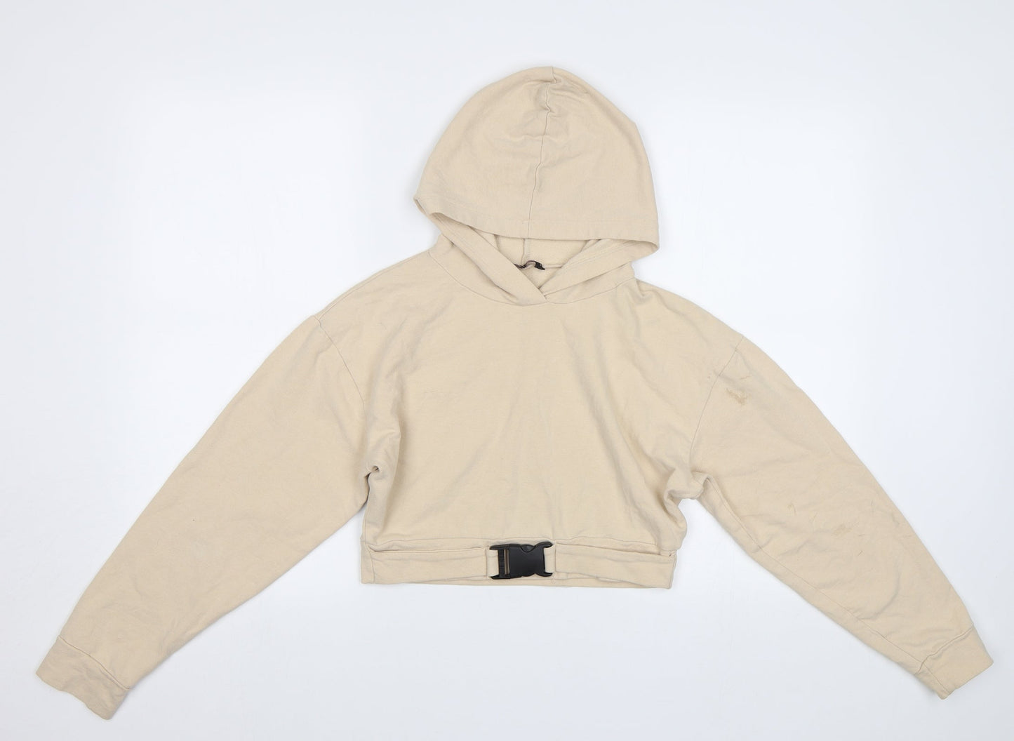 Candy Couture Girls Beige   Pullover Hoodie Size 14 Years
