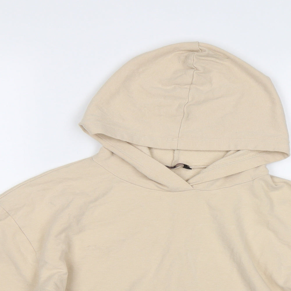 Candy Couture Girls Beige   Pullover Hoodie Size 14 Years