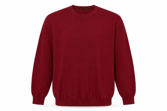 Preworn Mens Purple   Henley Jumper Size M