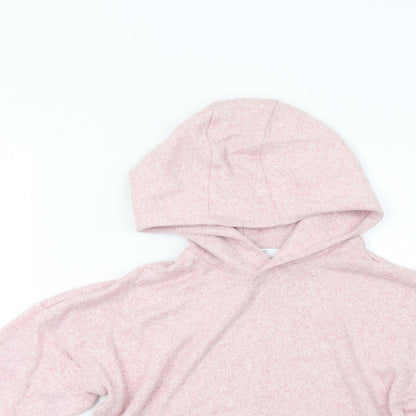 Marks & Spencer Girls Pink   Pullover Hoodie Size 8-9 Years