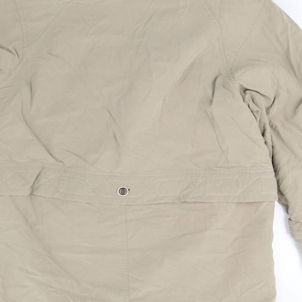C&A Womens Beige   Overcoat Coat Size 12
