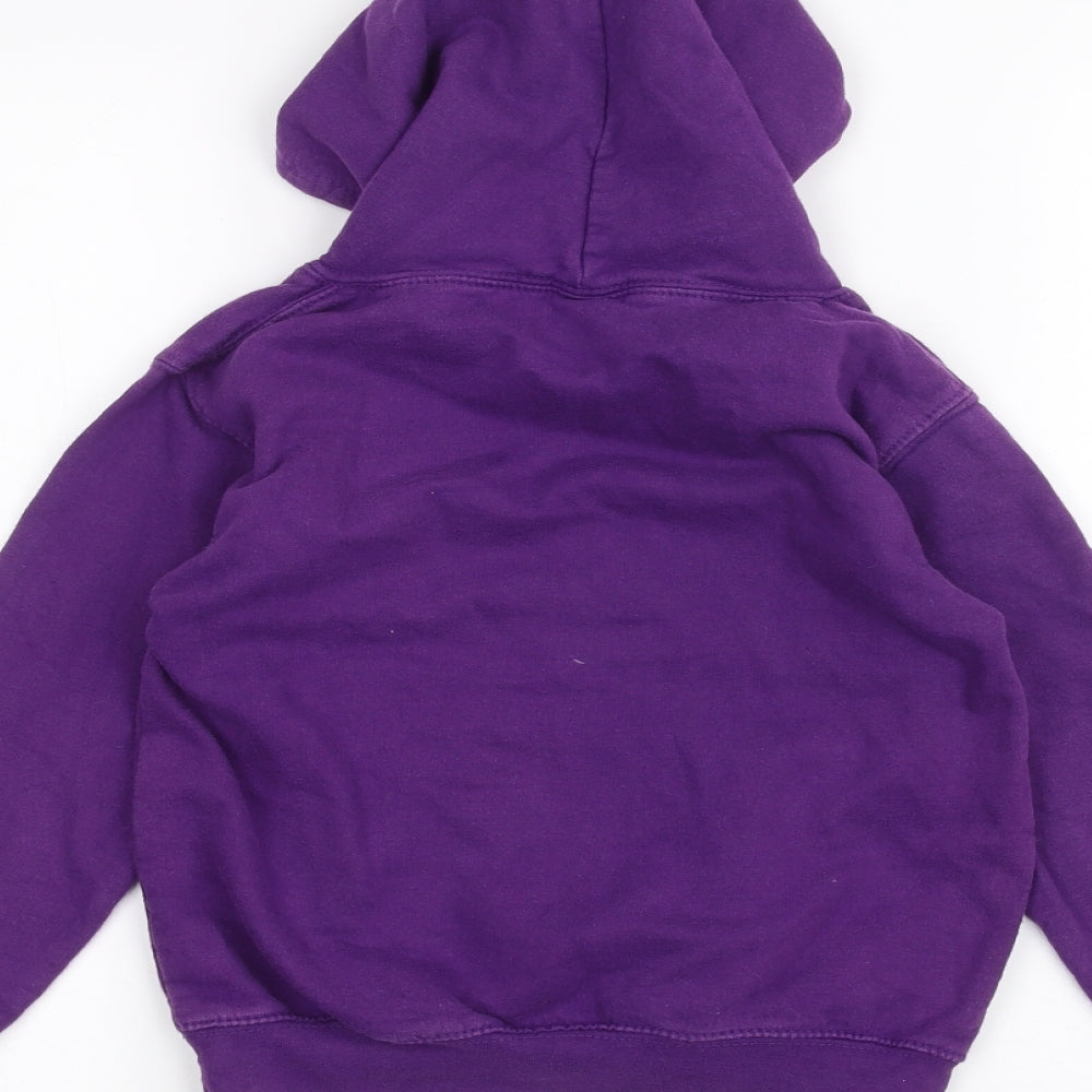 AWD Girls Purple   Pullover Hoodie Size 5-6 Years