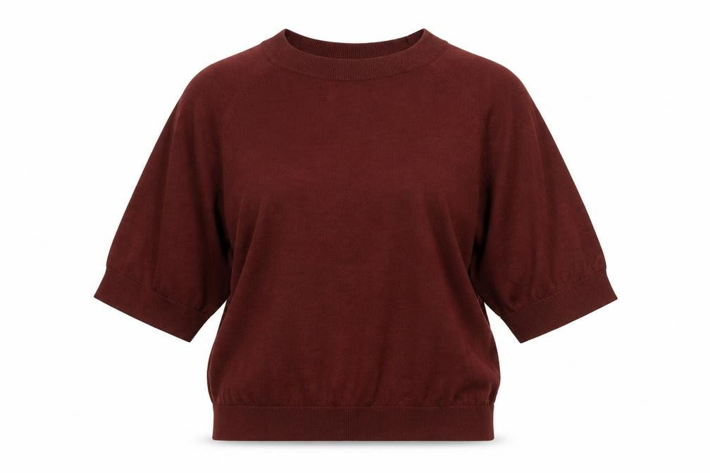 H&M Womens Red   Basic T-Shirt Size S