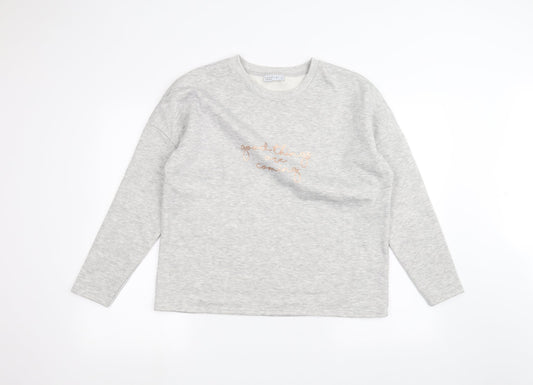 Papaya Womens Grey   Pullover Jumper Size M