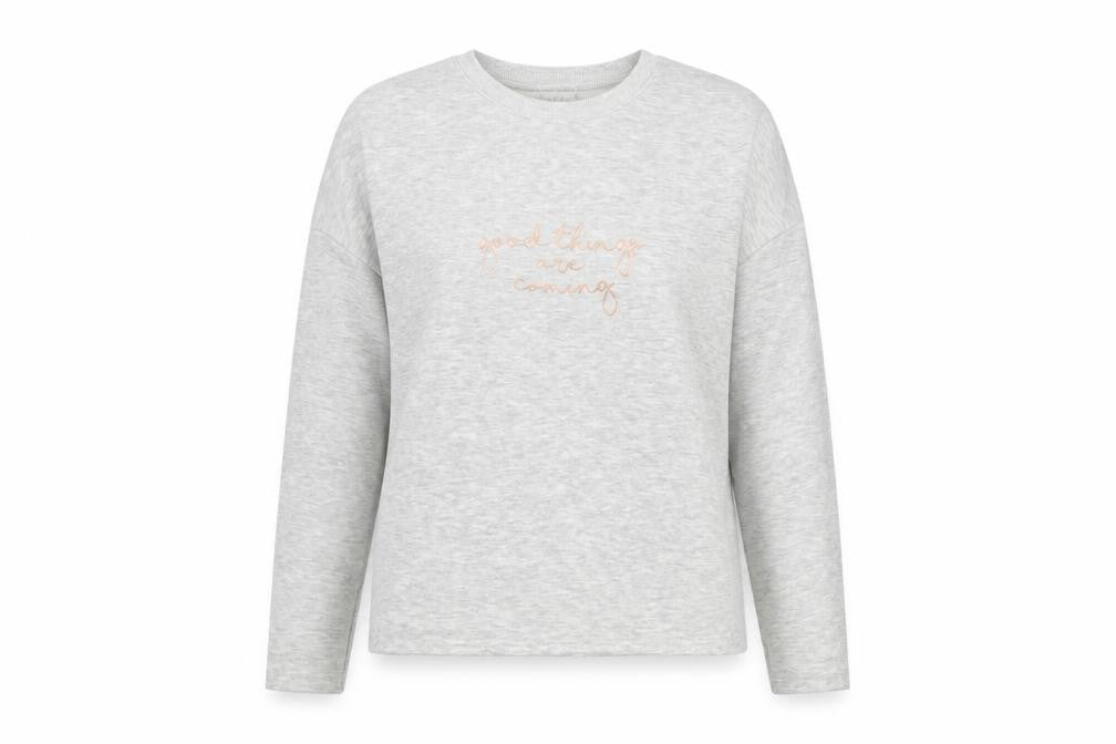 Papaya Womens Grey   Pullover Jumper Size M