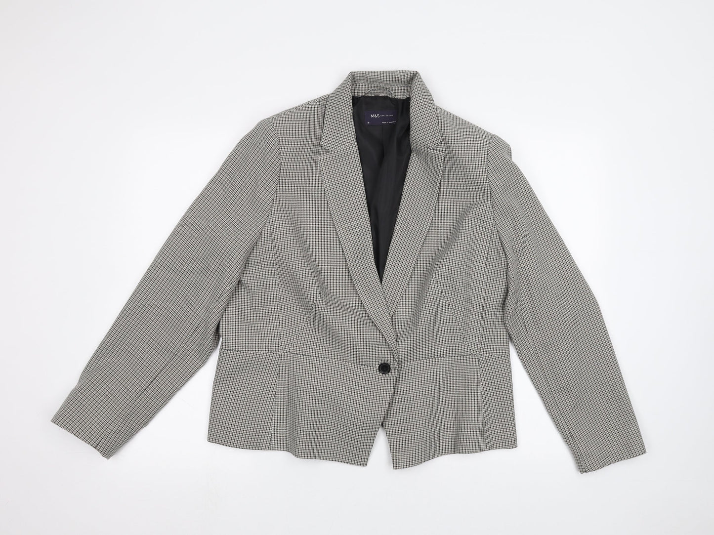 Marks and Spencer Womens Grey   Jacket  Size 18