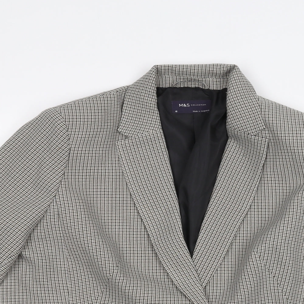 Marks and Spencer Womens Grey   Jacket  Size 18