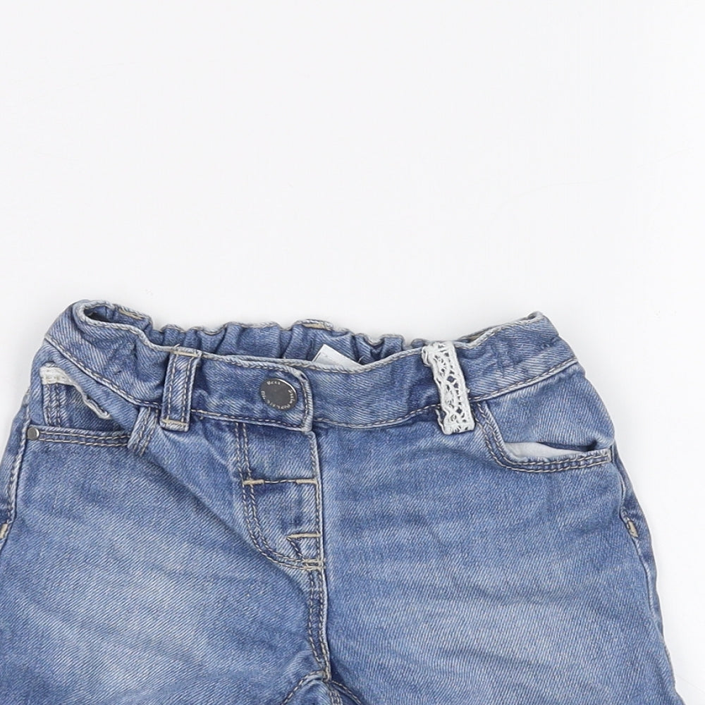 NEXT Baby Blue   Cropped Jeans Size 12-18 Months
