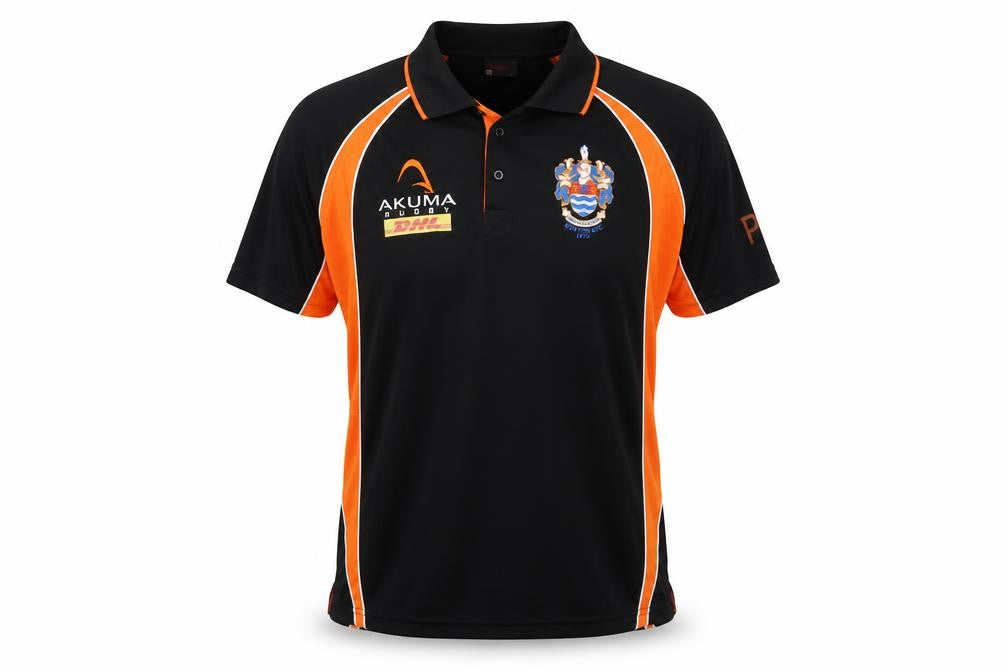 Akuma Mens Black    Polo Size L