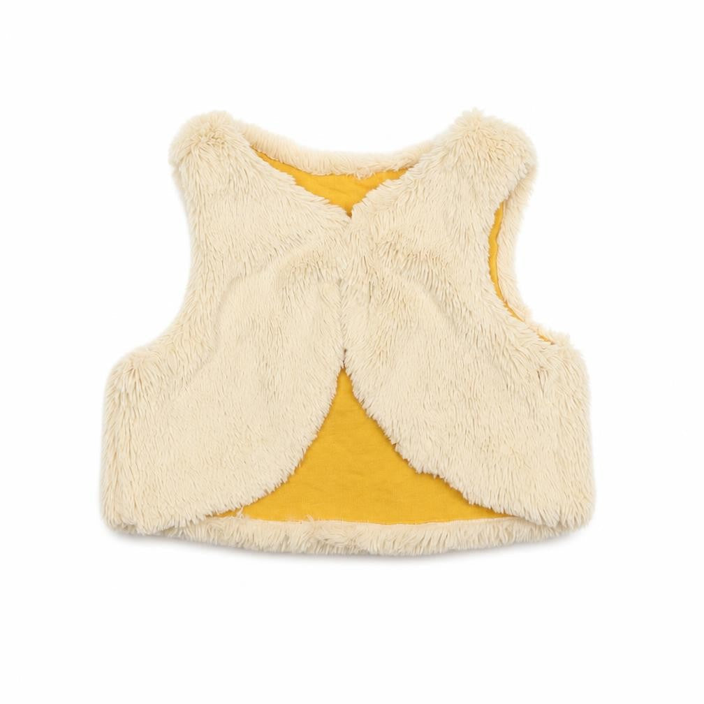 st bernard Girls White   Jacket Coatigan Size 3-4 Years