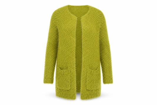 F&F Womens Green   Cardigan Jumper Size 6