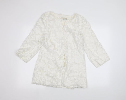 Brighton Womens White   Jacket  Size 14
