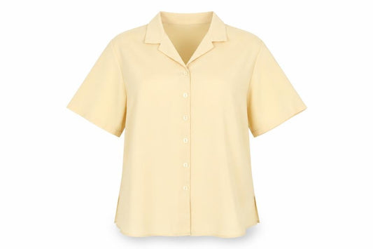 bonmarche Womens Yellow   Basic Button-Up Size 12